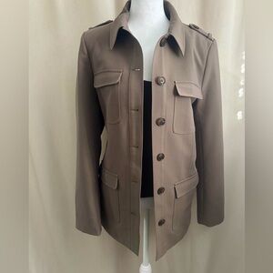 Dynamite Olive Military Inspired Jacket